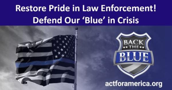 Restore Pride in Law Enforcement!